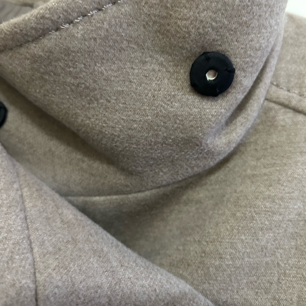Tan Wool Coat - image 2